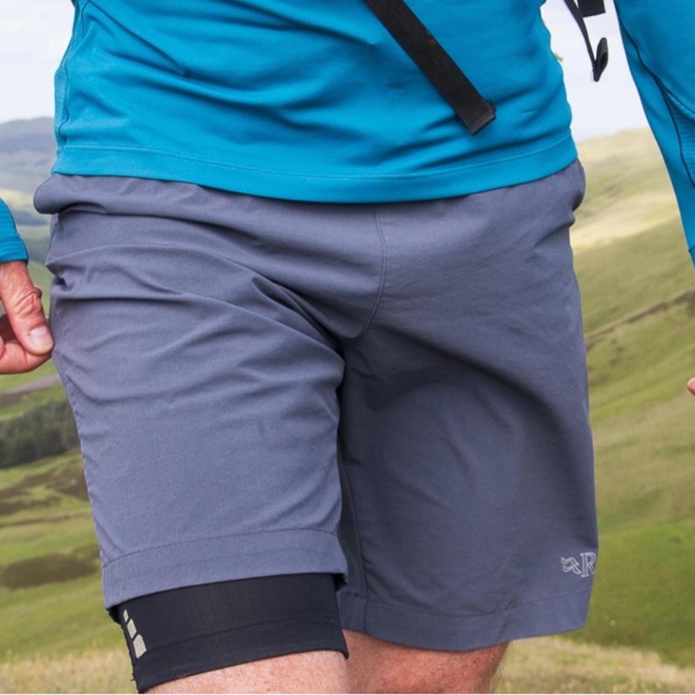Rab Momentum Skyline Shorts Steel
